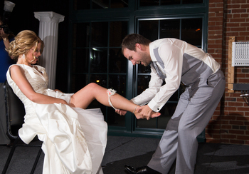 Let's toss the garter! Who's ready to get hitched?