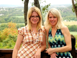Cassi and her mom, Laura, exploring wine country in Augusta, Missouri (Summer 2012)