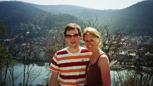 Beautiful Heidelberg, along the Philosopher's Way. (Spring 2007)